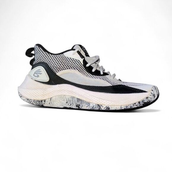 Under Armour Curry HOVR Splash Basketball Shoes Black White Mens Low Top Sz 6‎ main image 9